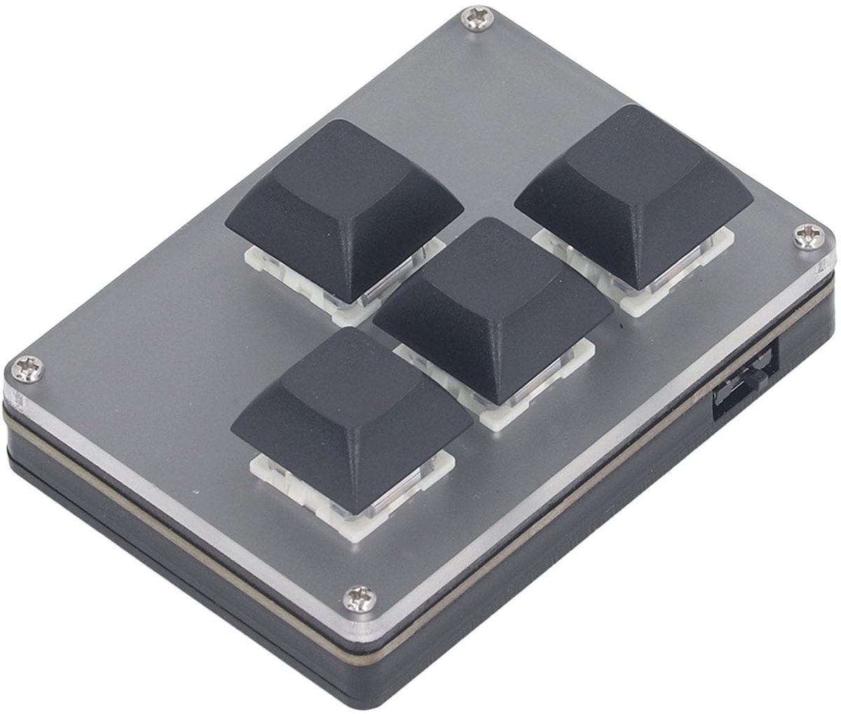 Allecto - Gamingtoetsenbord - Mechanisch toetsenbord - Volledig programmeerbaar - Compact formaat - Aanpasbaar toetsenbord - Ergonomisch ontwerp - ...