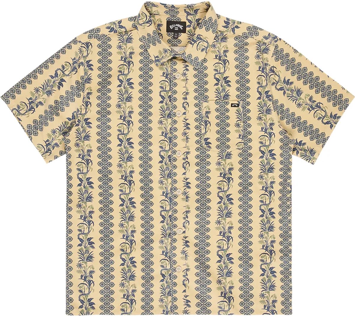 Billabong Solana Cord Overhemd Met Korte Mouwen L Man Castlerock