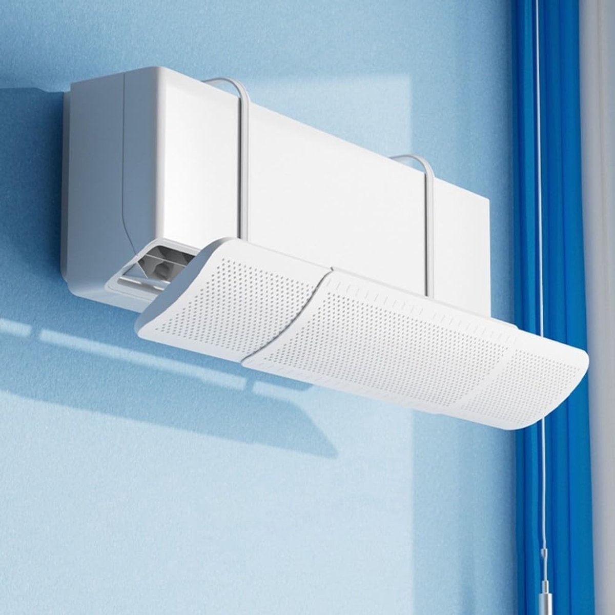Allecto - Airconditionerdeflector - Intrekbare schot