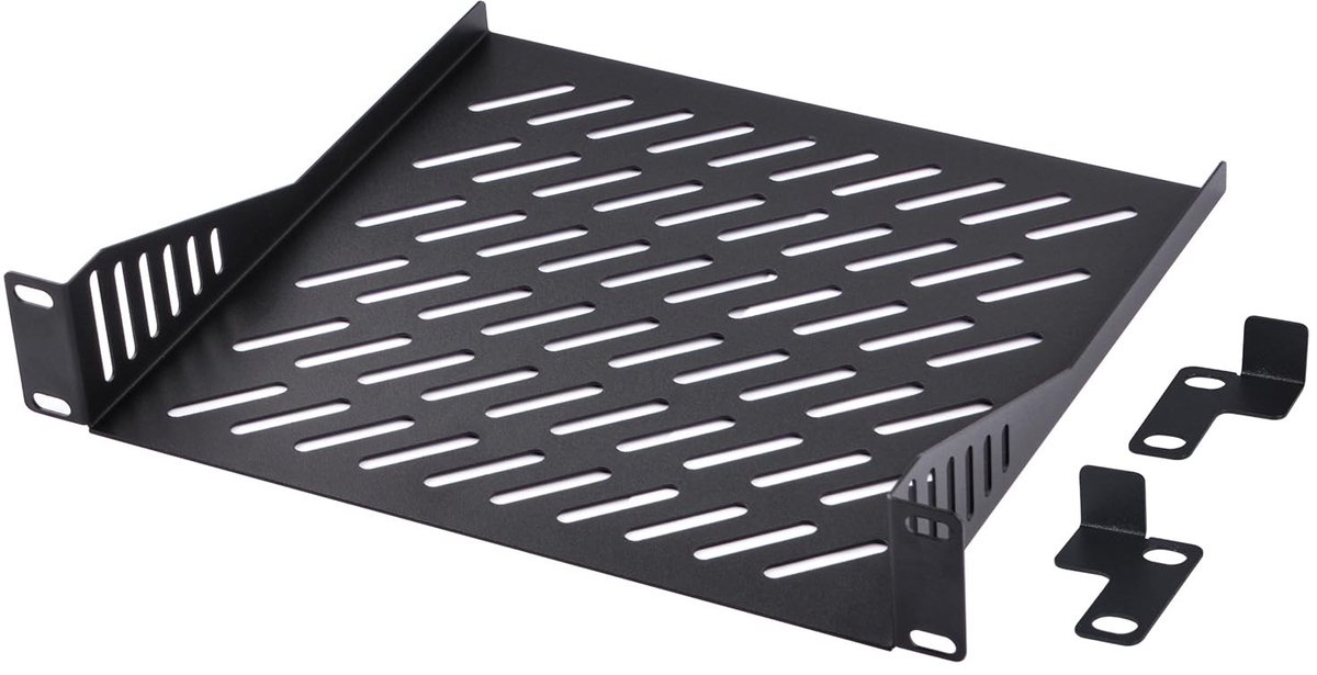 Allecto - Rack Plank - Geventileerde Server Rack - 10 Inch Formaat - Netwerkkast Plank - Geschikt voor Computerbehuizing - DeskPi RackMate Compatibel