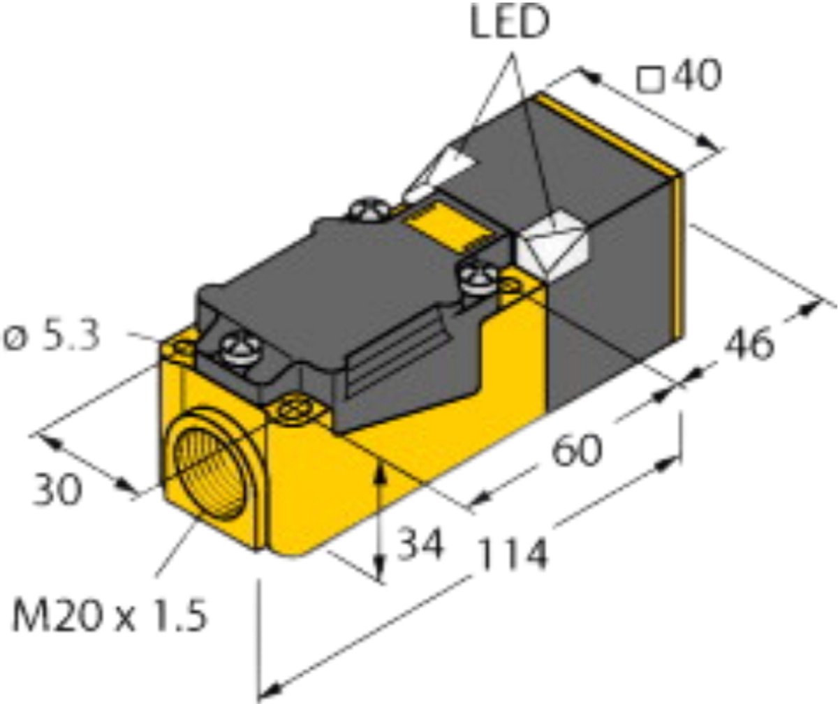 Turck BI30U-CP40-AP6X2 IND.SENSOR TURCK