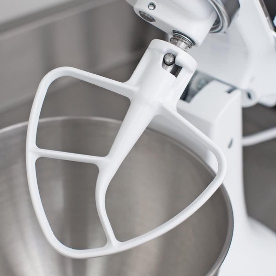 Platte Mixer - Roerder Accessoire - Zwaar Deeg Mengen - Antiaanbaklaag - 4.3L / 4.8L - Rood van Merkloos — afbeelding 5