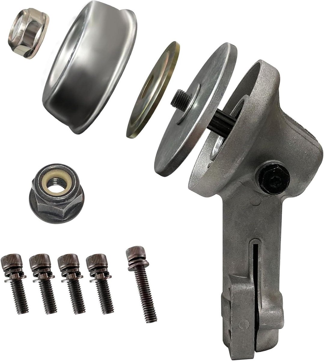 Vervangende aandrijfkop - Transmissie bosmaaier - Tuinonderhoud - Robuust metalen ontwerp - 10 tanden - FDVBNJ-01