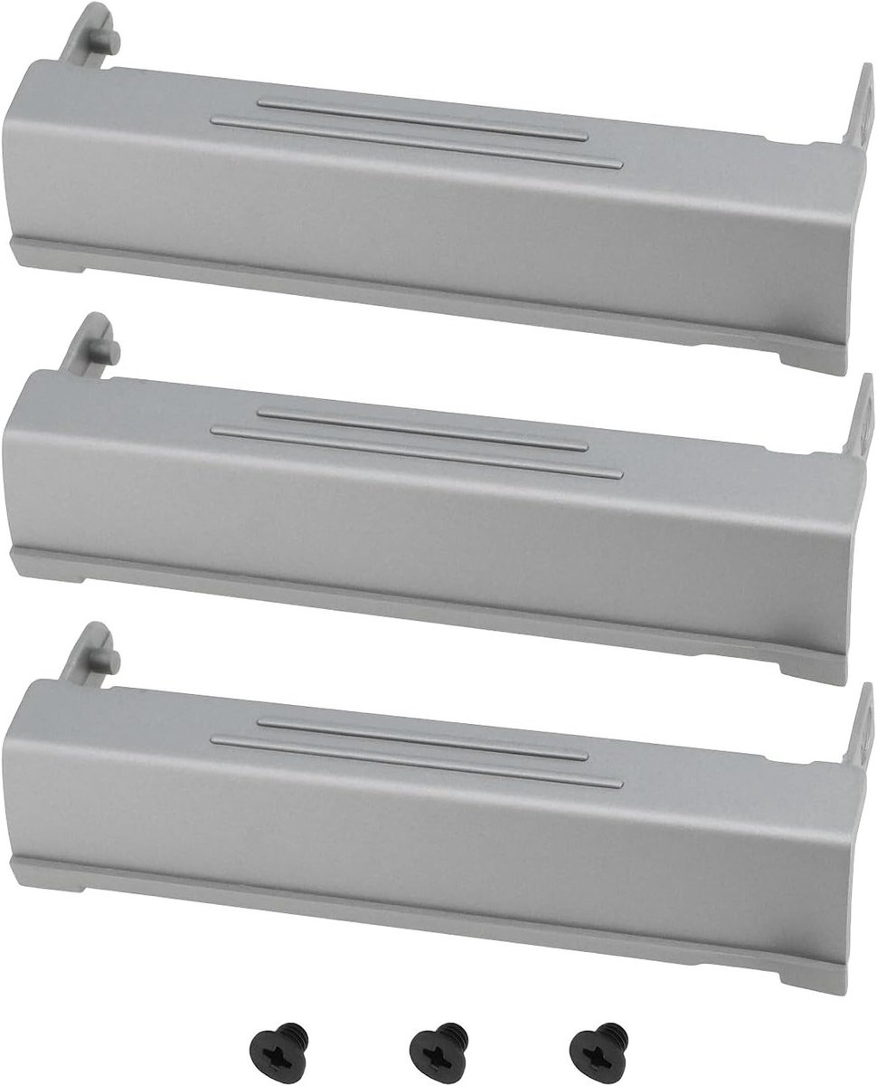 3 Stuks Laptop Hard Drive Plastic Behuizing, Compatibel met Dell Latitude D620 D630, Stevige Bescherming en Eenvoudige Installatie
