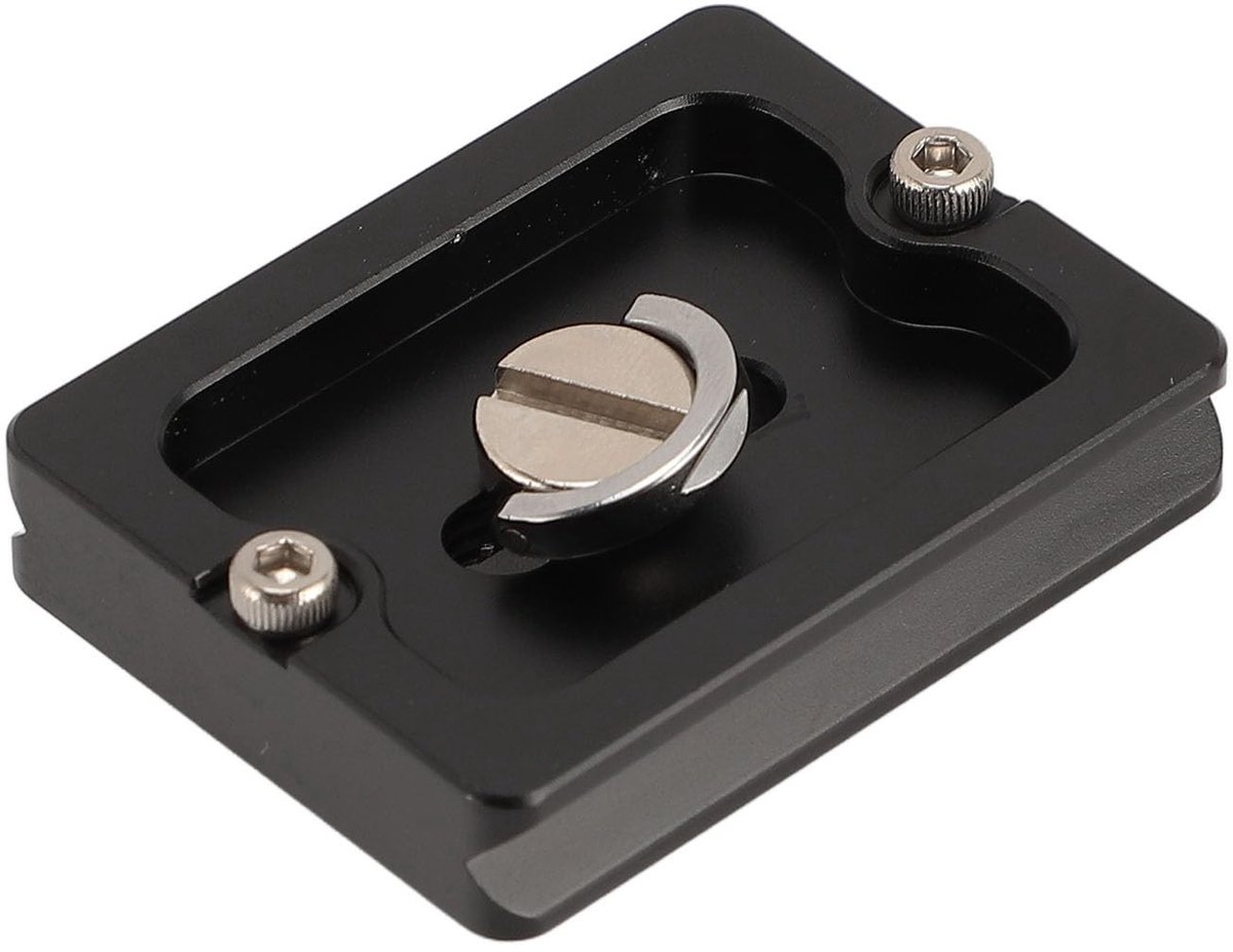 Dailygoody - Quick Release Plaat - Aluminium 38mm Slot - Eenvoudige installatie - 1/4in Draad - Compatibel met Camera Statief - Geschikt voor Stabilis
