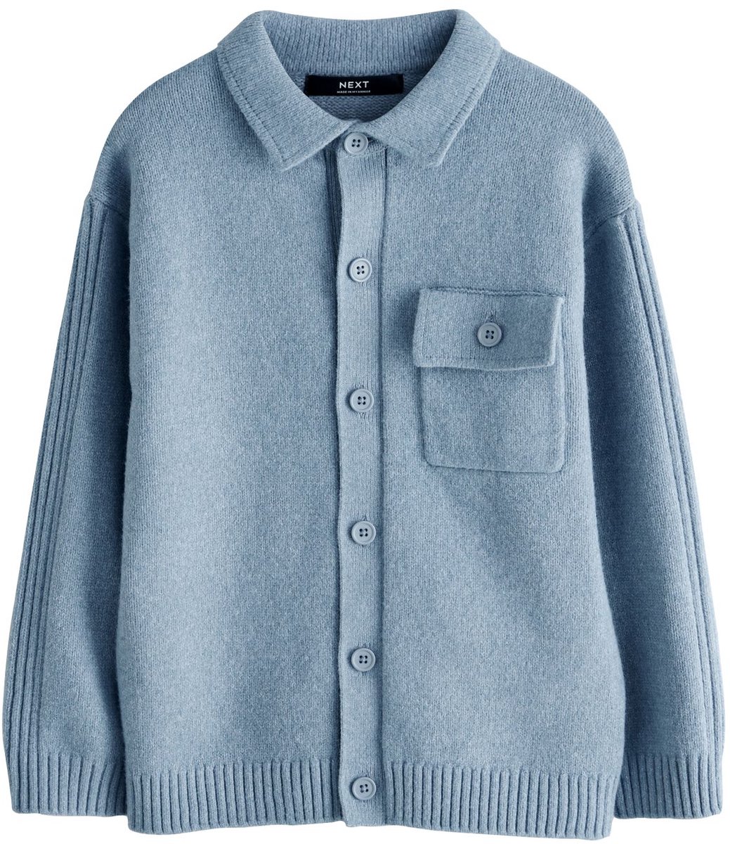 Next - Jongens - Gebreid vest - Blauw