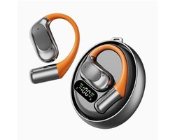 AI-vertaler clip-on oordopjes, ondersteuning voor 144 talen, realtime tweewegvertaling, stereogeluid, draadloze Bluetooth-oordopjes.