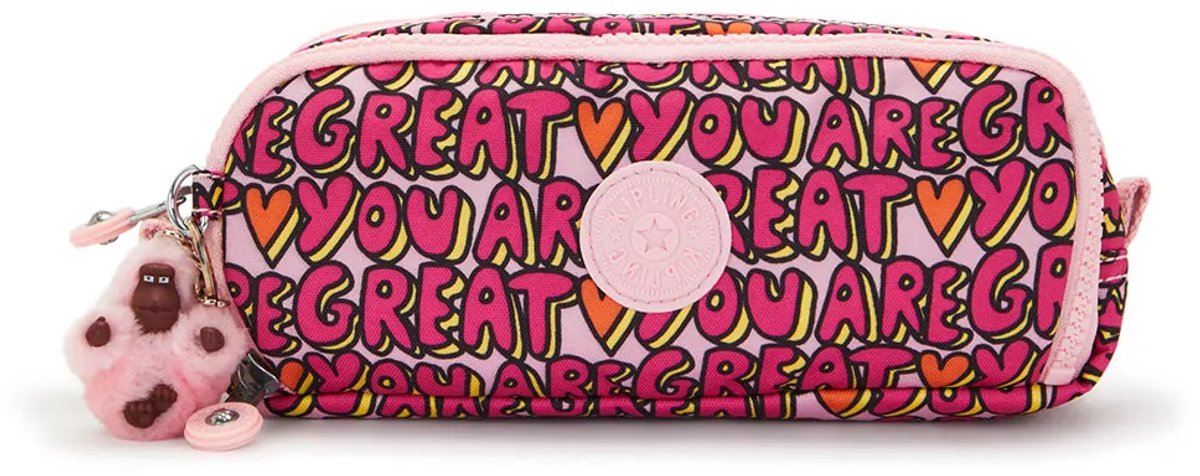 Kipling Gitroy Etui Roze Man