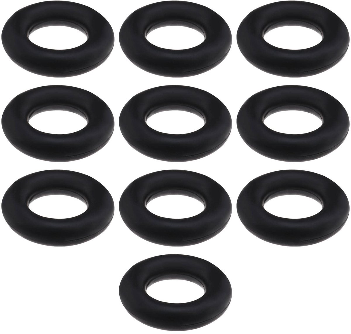 Dailygoody - Bobbin Winder Vervangingen - 10 Stuks - Rubber - Compatibel met Babylock en Brother - Spoel Winder Wiel - Zwart