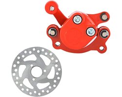Remschijf 120mm voor Auto, Voertuig en Elektrische Go-Kart - Hoogwaardige Remrotor en Remklauw voor Mini Moto en Scooter