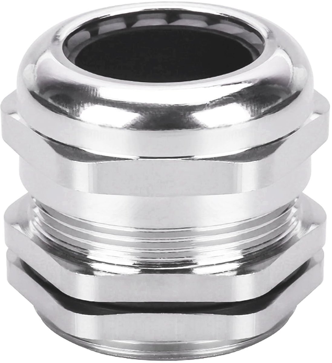 Dailygoody - IP68 Kabelschroefverbindingen - Waterdicht - Verstelbaar - Messing - Vernikkeld - Voor kabels van 4-8 mm - Geschikt voor buitengebruik - ...