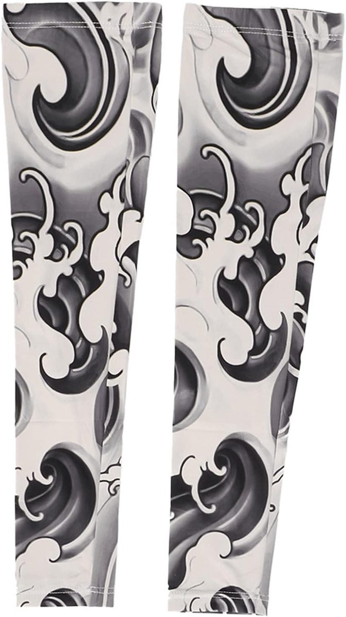 Koelende Arm Sleeves voor UV-bescherming met Mooi Patroon - Ademend en Antislip, Perfect voor Zomeractiviteiten
