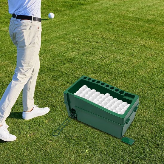 Automatische golfbaldispenser - Voor golf driving range & indoor simulatoren - Hoge capaciteit - Wit — afbeelding 5