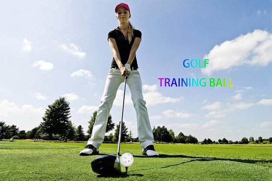 Dailygoody - Golf Oefenbal - Golf Trainingsballen - 24 Stuks - Kunststof - Indoor Outdoor Oefenen - Geschikt voor Beginners en Gevorderden — afbeelding 5