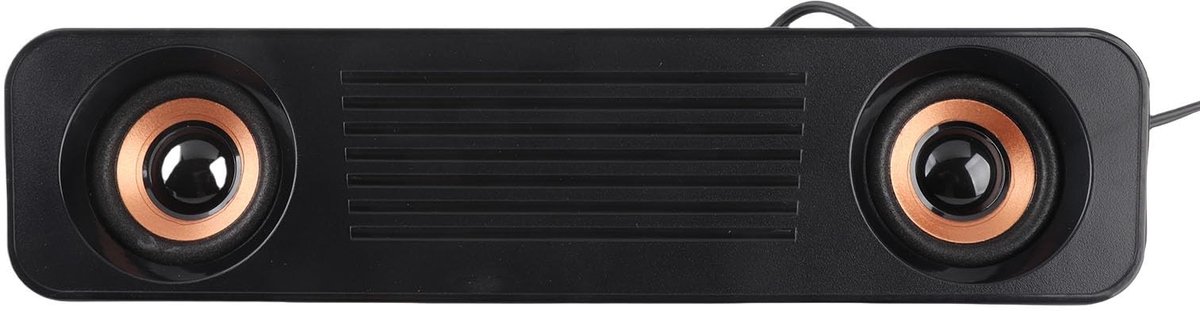 Allecto - Computerluidsprekers - USB-aangedreven - HIFI-geluid - Compact formaat - Bekabelde Pc-luidsprekers - Geschikt voor desktopcomputer - Mod