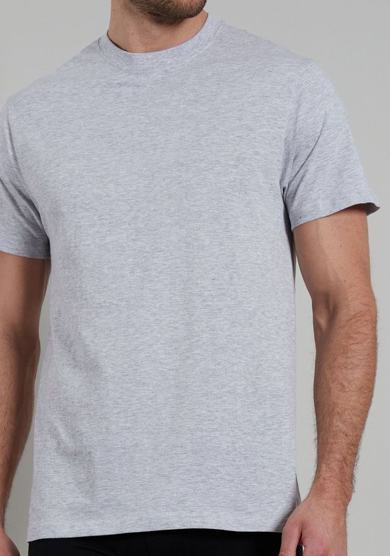 T-shirts homme Gotzburg coupe classique col rond (lot de 2) - gris - Taille : XL