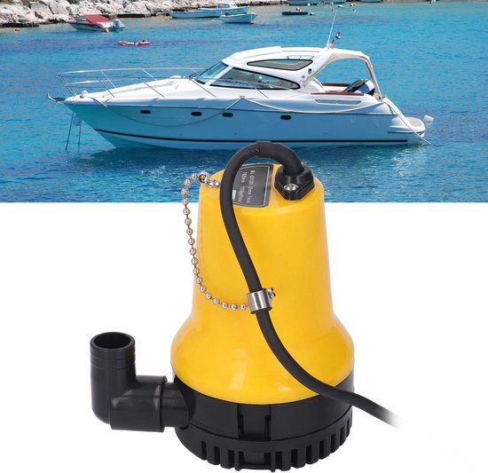 Store_7 - Elektrische Bilge Pomp - 45W Stil - Marine Submersible DC12V - 25mm Caliber - Waterafvoer Pomp - Betrouwbaar en krachtig - Geschikt voor ... van Merkloos — afbeelding 2