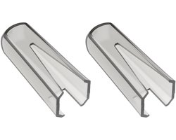 Dailygoody - Stylus Beschermhoes - 2 Stuks - Transparant Zwart - Bescherming - Voor Ortofon Concorde OM/OMB - Hoogwaardige kwaliteit - Geschikt voor D