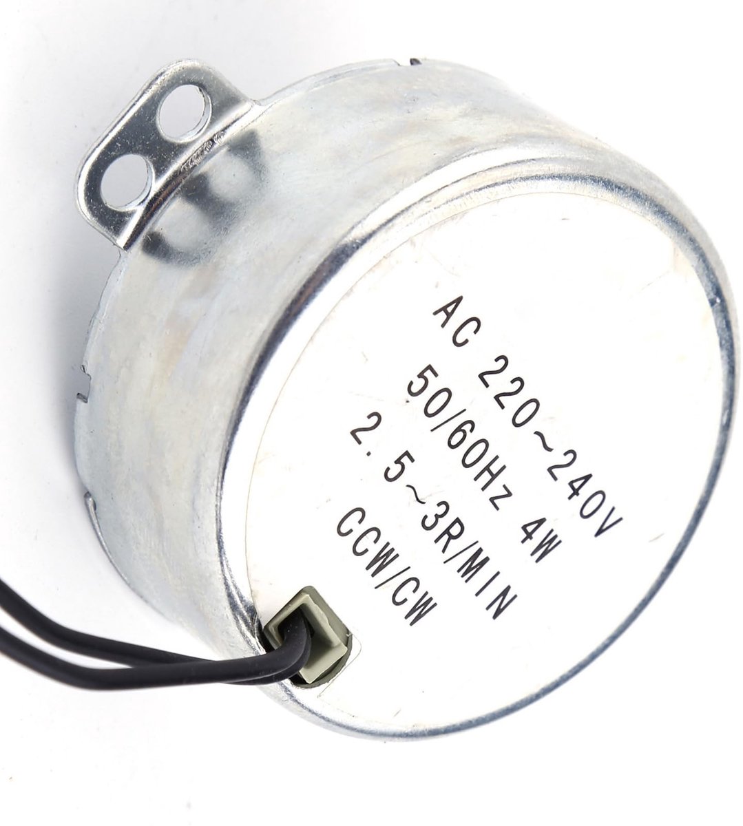 Dailygoody - Synchrone Motor - Reductiemotor 4W - Stil voor Magnetron Draaitafel - 50/60 Hz - 220-240V AC - Betrouwbare prestaties - Geschikt voo