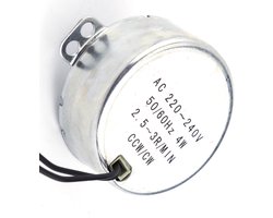 Dailygoody - Synchrone Motor - Reductiemotor 4W - Stil voor Magnetron Draaitafel - 50/60 Hz - 220-240V AC - Betrouwbare prestaties - Geschikt voo
