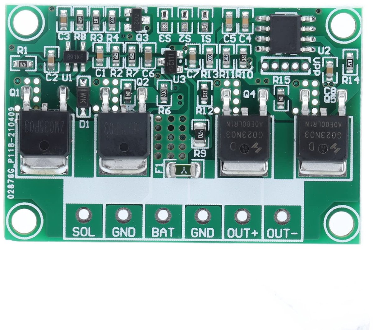 Dailygoody - Solar Charge Controller Module 3.2V-18V 10A - Voor Landscape en Lawn Lighting