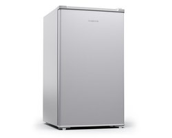 Klarstein minikoelkast voor op de kamer, 70 liter minikoelkast met vriesvak voor drankjes, snacks, huidverzorgingsproducten en cosmetica, kleine koelkast met handmatige ontdooiing en ijsblokjesbakje, 0-10 °C