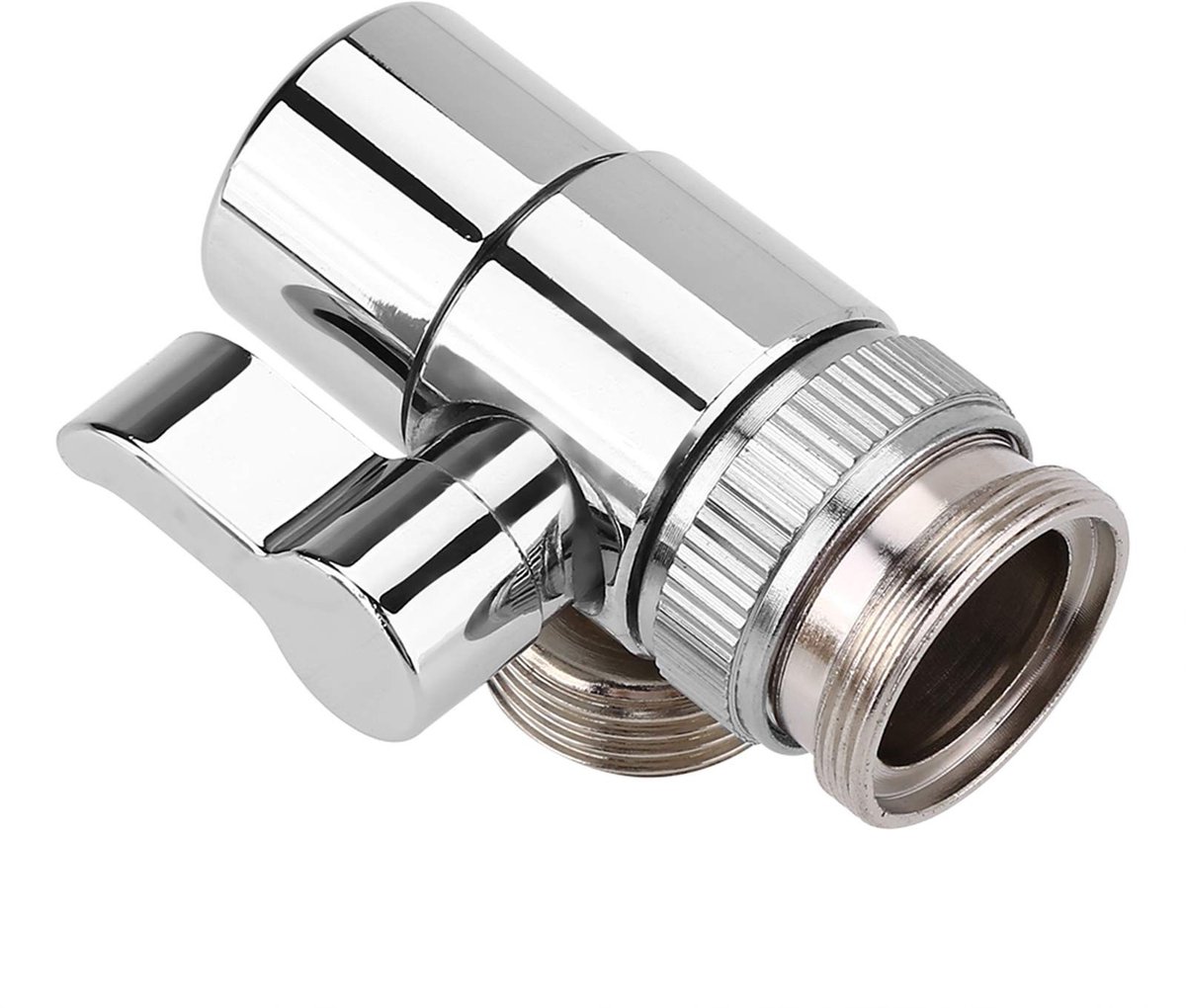 Store_7 - Kafuty Vervanging Sink Valve - Messing Omschakelklep - Geschikt voor Keuken of Badkamer - M22 X M24 - Slang Adapter - Waterstroomregeling