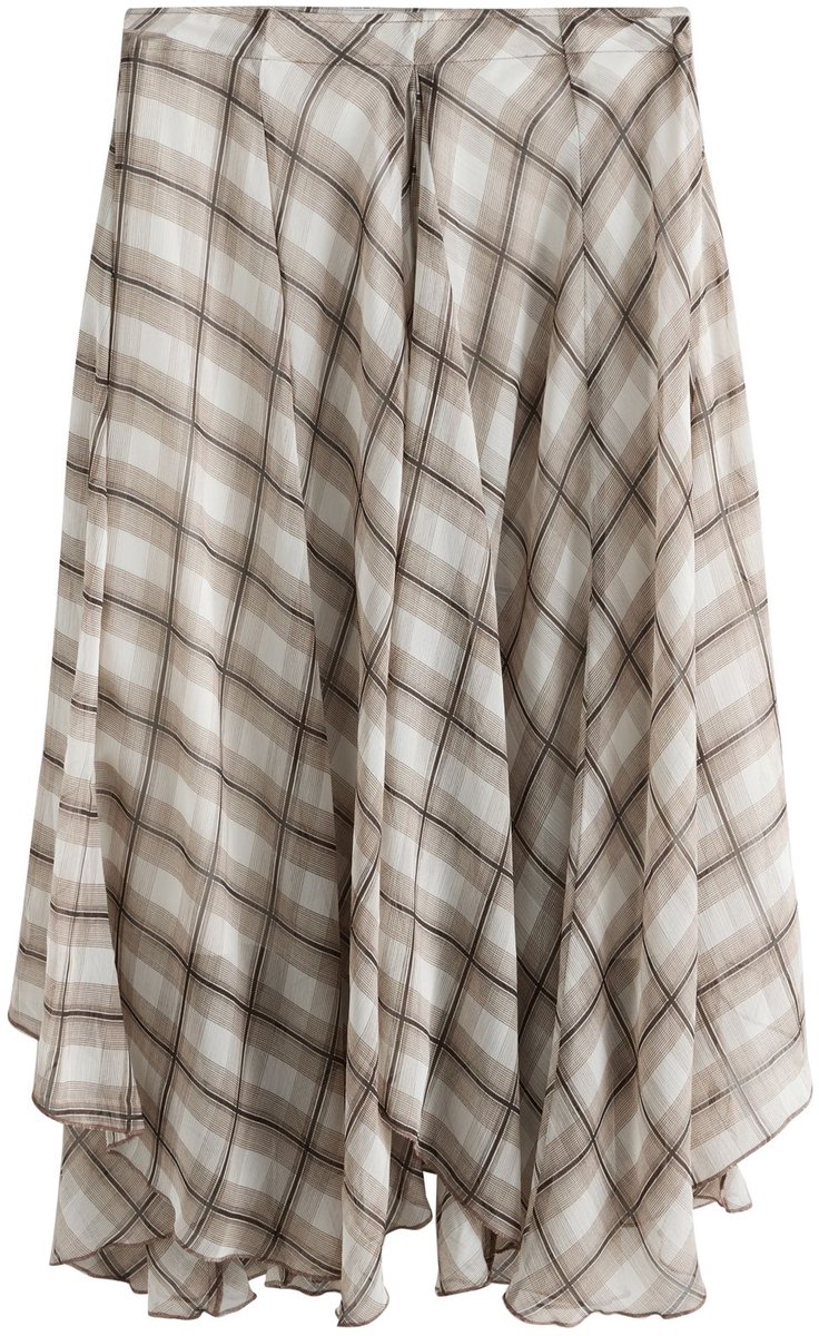 Next - Dames - Midirok met godeteffect - Bruin