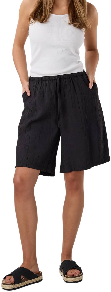 Seaside Savannah Crinkle Shorts – Casual damesshorts – Maat 44