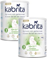 Kabrita 3 Peutermelk Multipack - Geitenmelk Flesvoeding vanaf 12 maanden - 2x800g