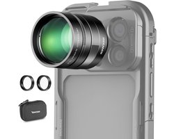 Converter met 200mm en 300mm Macro Lenzen voor Telelens van Smartphone, Compatibel met iPhone, Android en Samsung, Ideaal voor Natuurfotografie en Close-ups