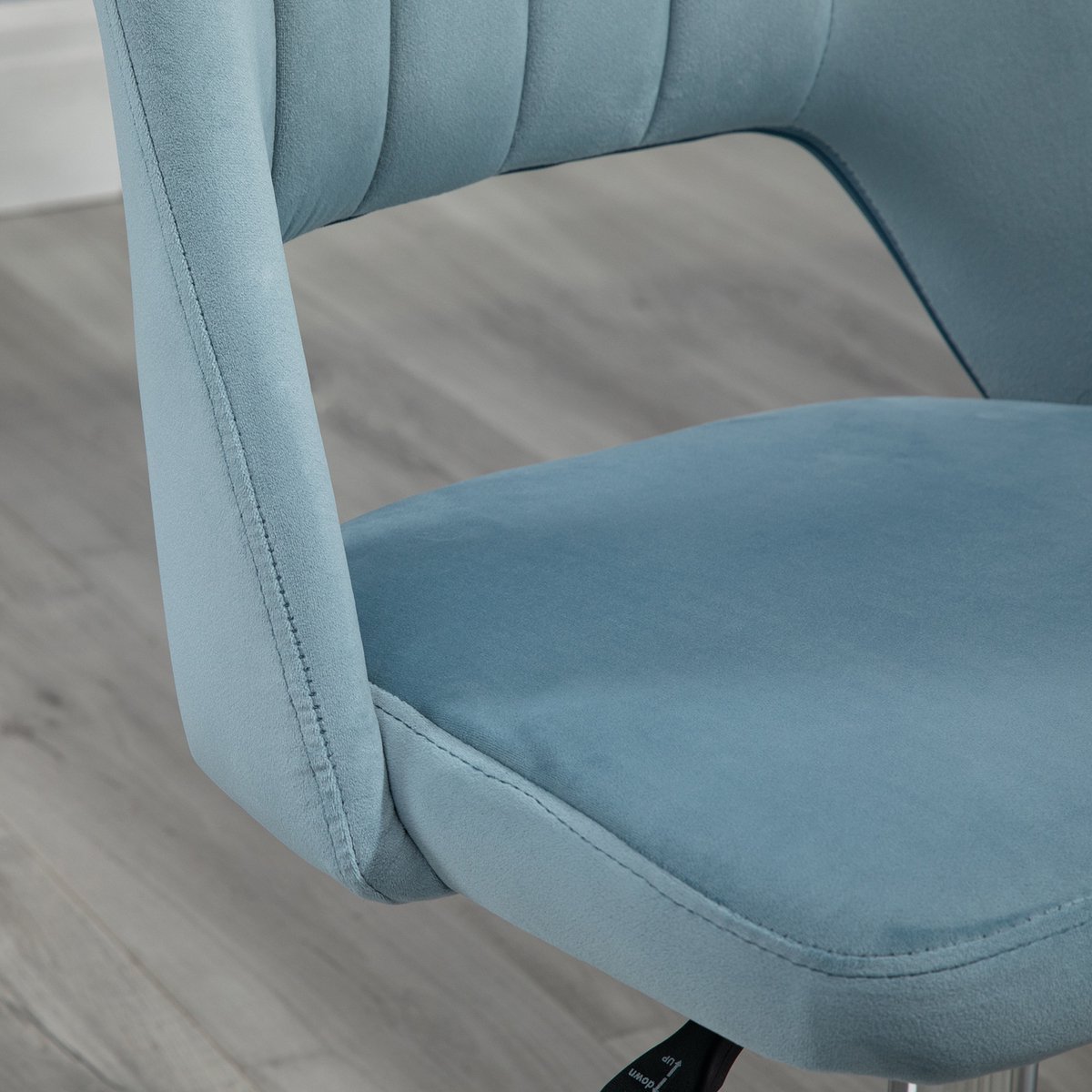 Vinsetto kantoorstoel - draaistoel - schelpvorm verstelbaar - afbeelding 3