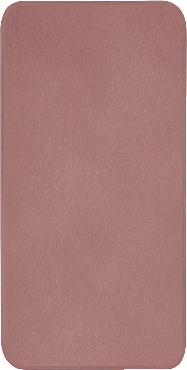 Badmat 60x120 cm - Antislip - Terracotta - Patronen - Roze - Badmatten voor badkamer - Badkamermat - Douchemat - Badkamer mat