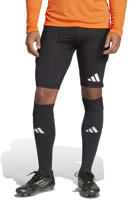 adidas Performance Squadra 25 Korte Keeperslegging met Padding - Heren - Zwart van Adidas — afbeelding 2