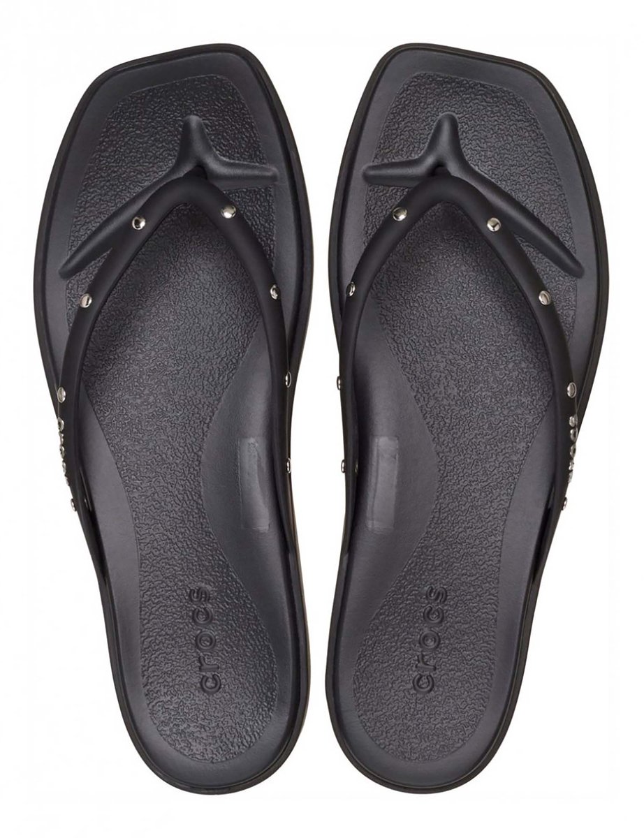 Crocs Miami Studded Flip W Slippers - Fashion Wear - Vrouwen