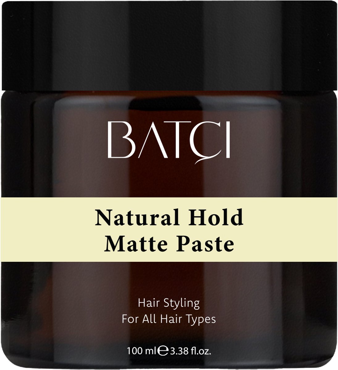 BATCI Medium Hold Matte Haarwax - Styling met een Natuurlijke Look - 100 ml