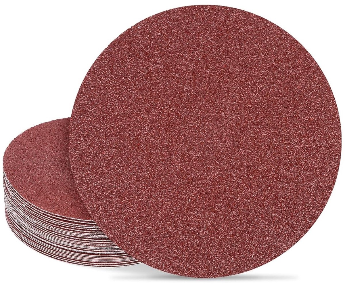 Korrelschijven 125mm voor Orbital Sander, 40 Grit Schuurpapier, 5 Inch Schuurbladen voor Hout, Chipboard en Metaal (Verpakking van 30)