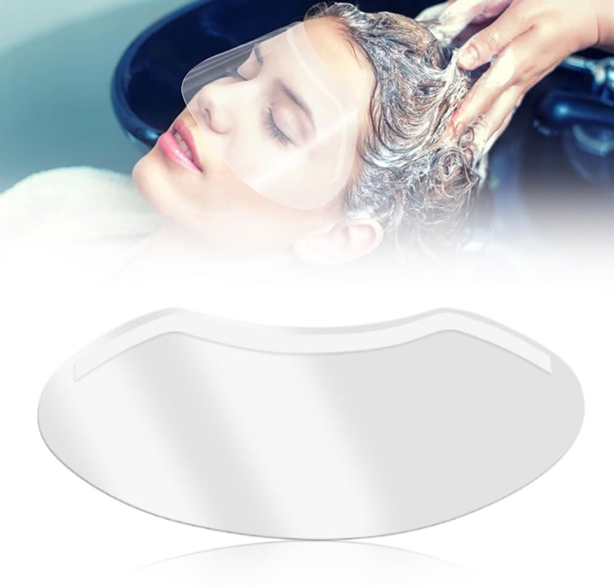 50 Stuks Wegwerp Transparante Gezichtsvisors voor Microblading, Eyeliner en Wimperextensions - Bescherming tijdens Schoonheidsbehandelingen