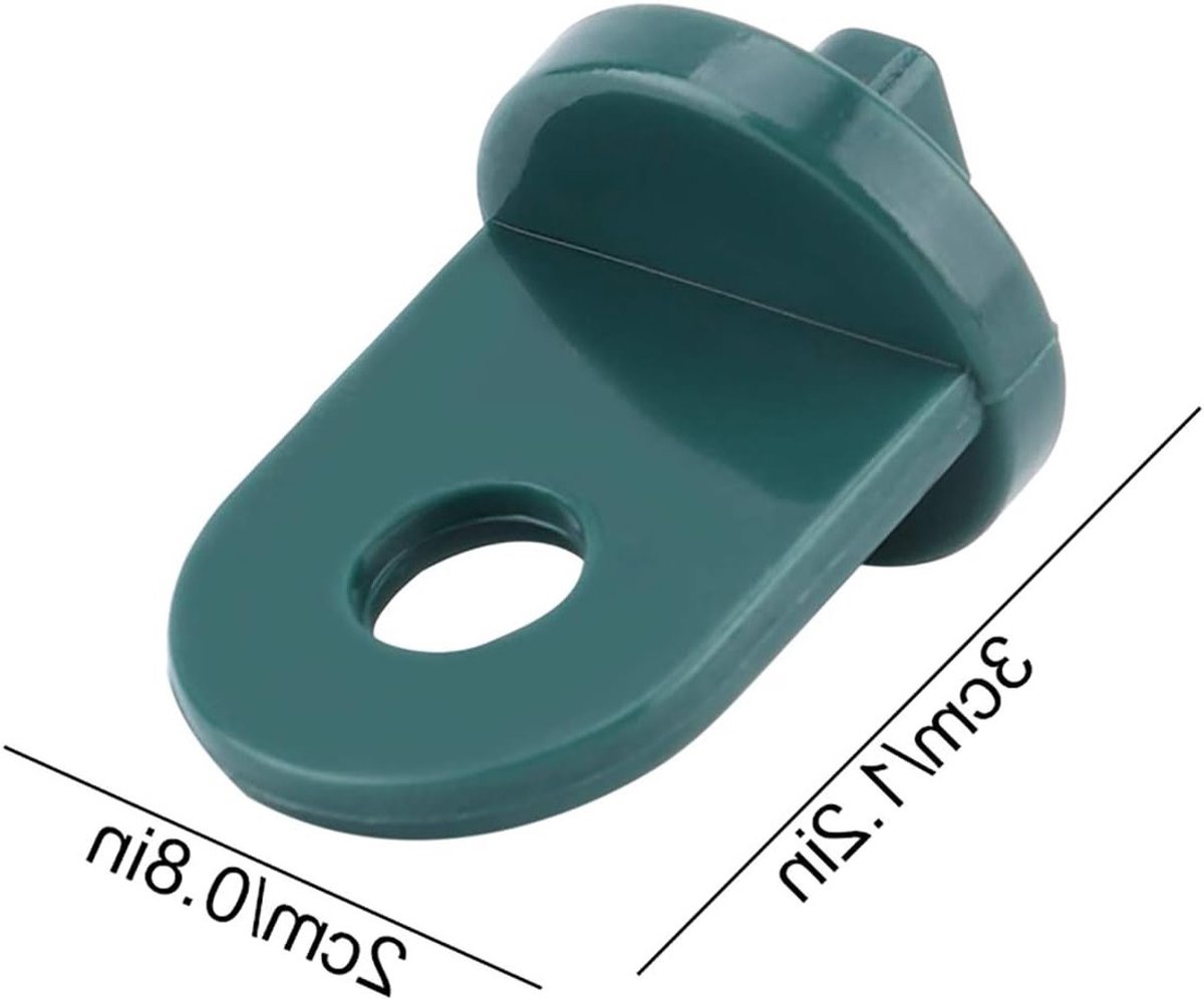 Plantenhanger 50 Stuks Broeikashangers Kunststof Plantenhaken Schaduwdoek Clip Tuinaccessoire Compatibel met Palram Broeikas Klemmen (Groente) – foto 5