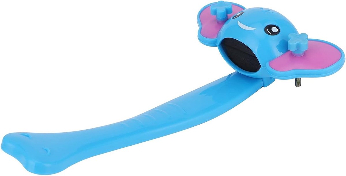 Cartoon Olifant Kraanverlengstuk voor Kinderen, Verstelbare Tap Schakelaar, Handig voor Handen Wassen, Blauw