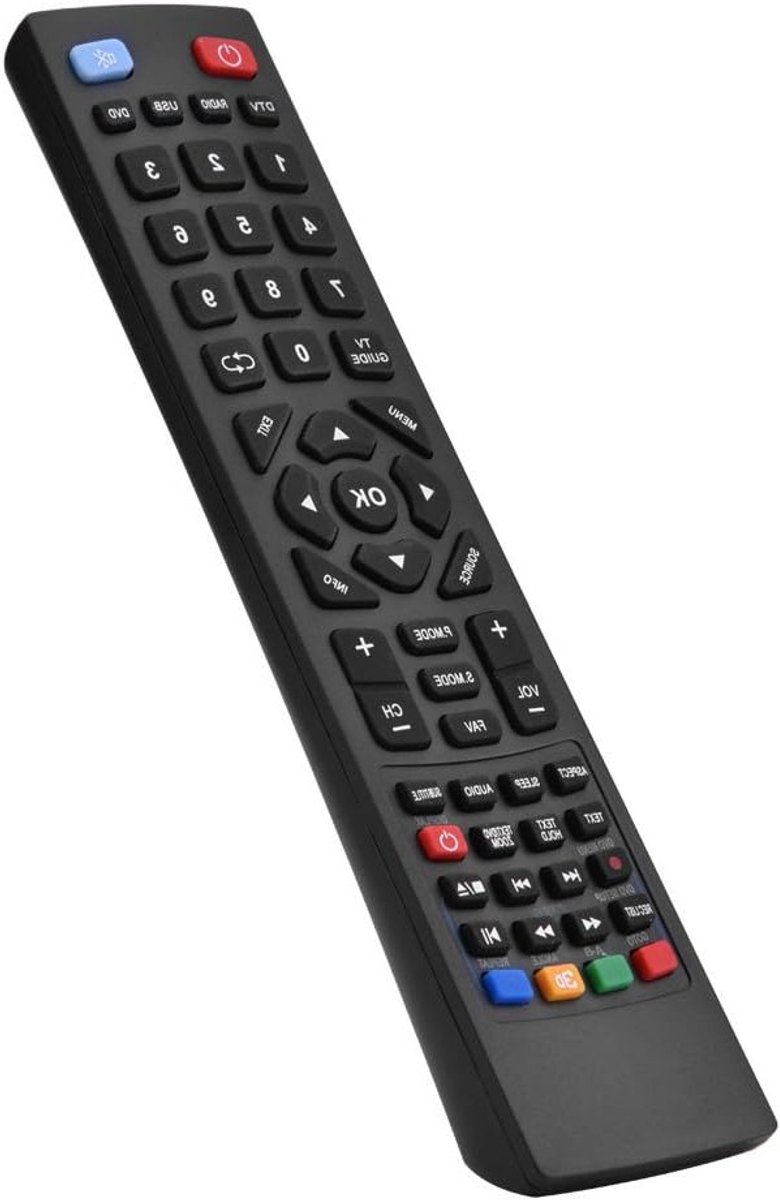 Universele Afstandsbediening voor Smart LED LCD TV's van Alba, Bush, Technika, Blaupunkt en Sharp - Compatibel en Gebruiksvriendelijk