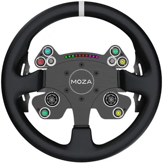 MOZA Racing R12 V2 + CS V2P Steering Wheel Bundle - Direct Drive Sim Racing Set - PC van Moza Racing — afbeelding 5