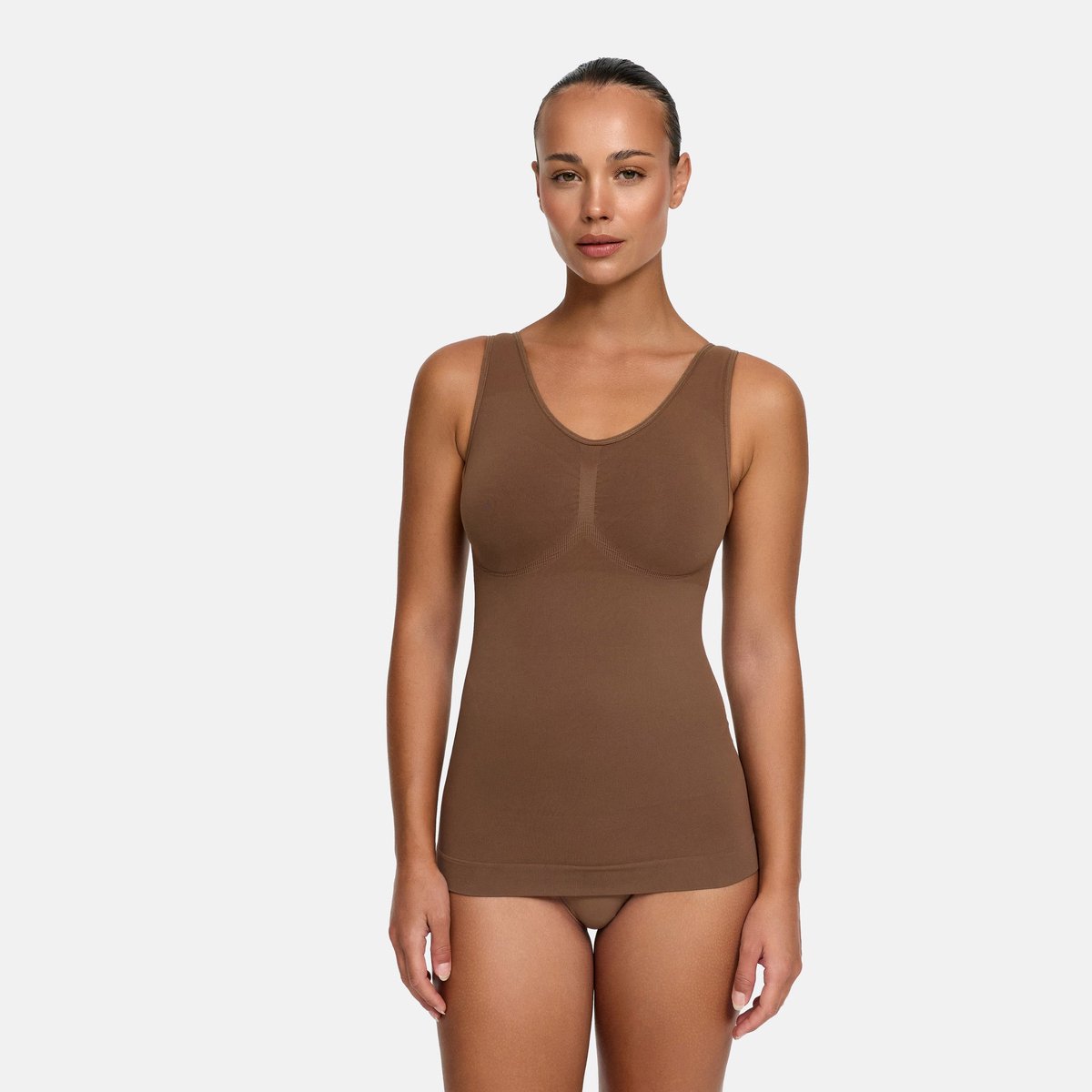 cfab - Corrigerend onderhemd - Caramel, L