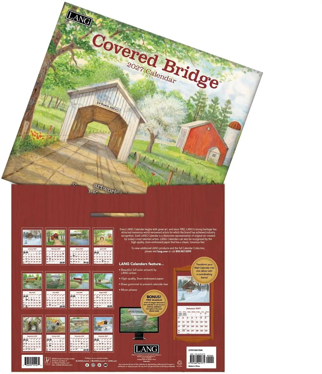 Covered Bridge Kalender 2027