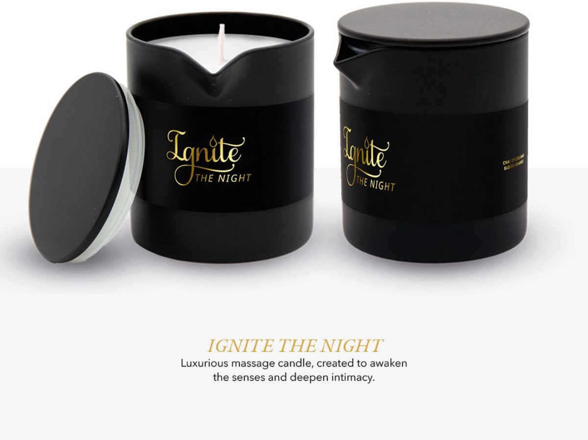 BodyGliss - Intimate Massage candle - Ignite the Night