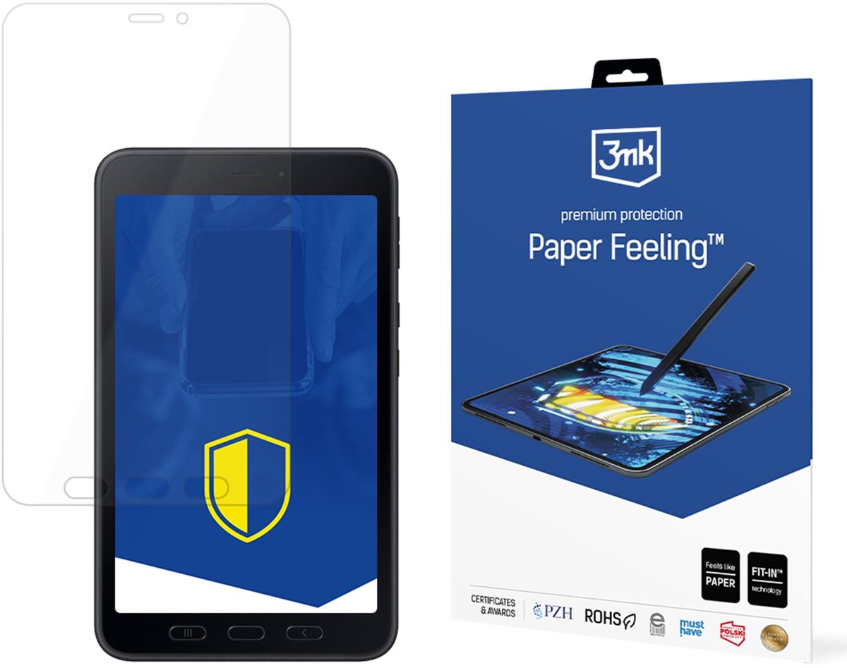 3Mk Gehard Glas Met Papierachtig Gevoel Voor Samsung Galaxy Tab Active 5 Natural