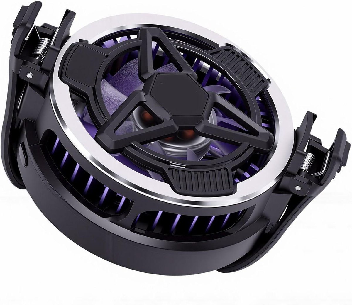 Magnetische Telefoonkoeler - Koeler met Oplader - Gaming en Streaming - 15W Draadloos Laden - 15x10x5 cm - Zwart