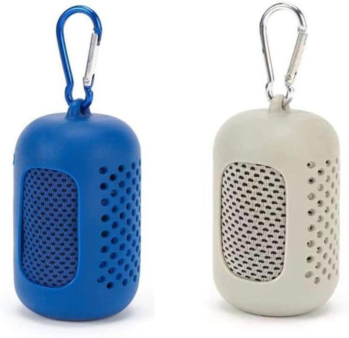 Verkoelende Handdoeken - Sneldrogende Fitness Handdoeken - Sport en Ontspanning - Directe Koeling - 2 stuks - Blauw
