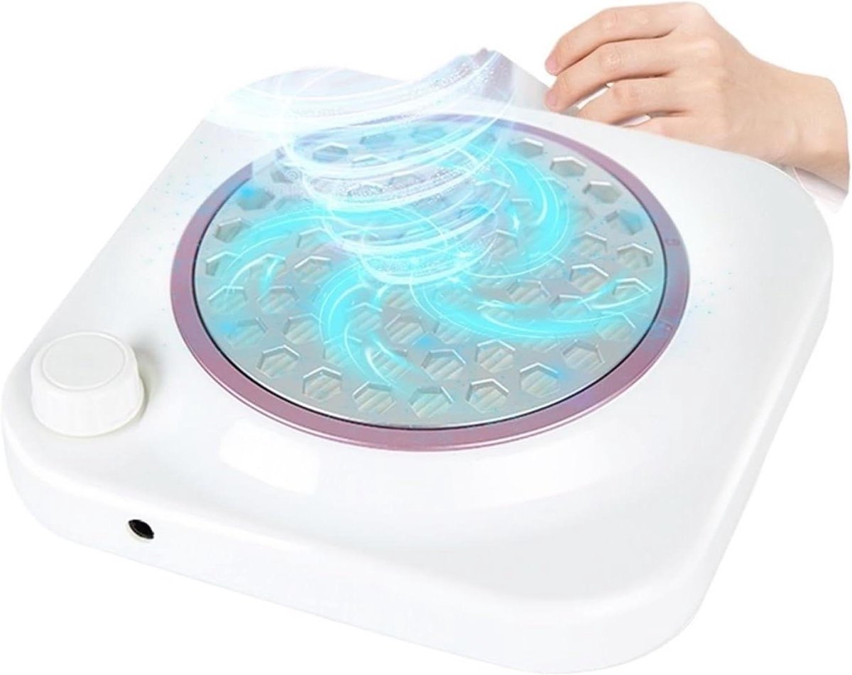 Nagelstofzuiger - Nail Dust Collector - Nagels Vijlen - Krachtige Zuigkracht - 4500 RPM - Wit