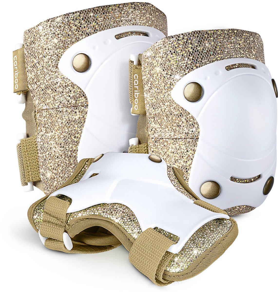 Cariboo Ballerina – Beschermers 3-delige set voor ellebogen knieën en handen S